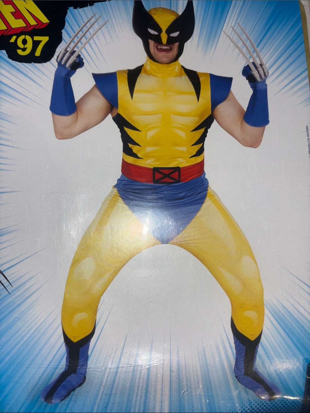 Marvel Studios X-Men ‘97 Wolverine Teen Young Adult Cosplay Costume Halloween S